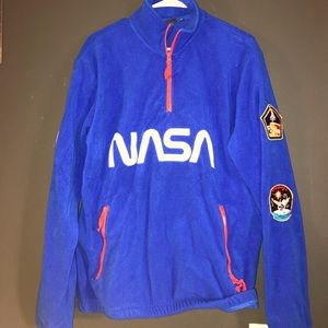 NASA quarter-zip